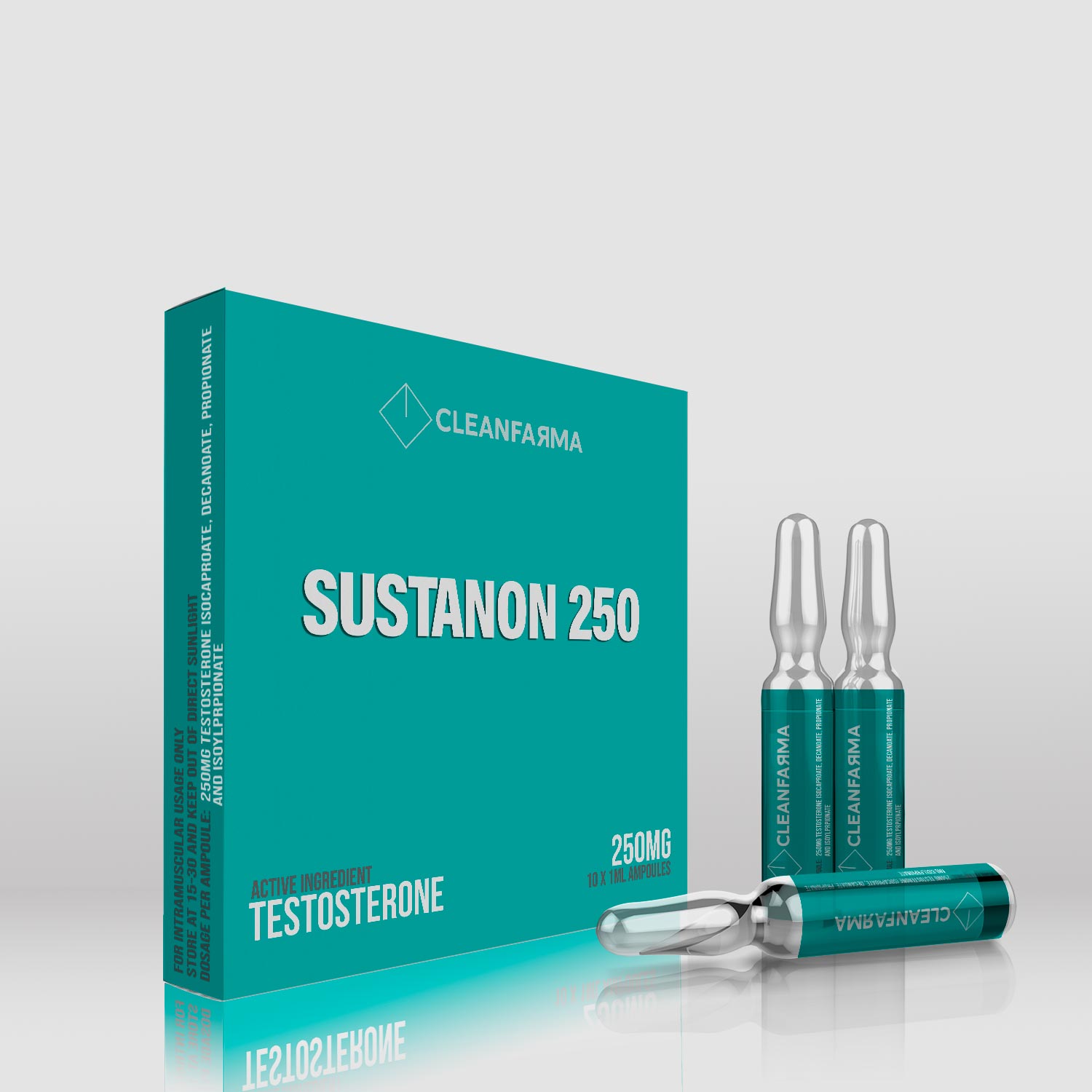 sustanon 250 Sustanon 250 box and ampoules